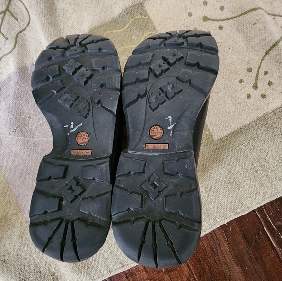 Timberland Smart Comfort Slip On Monk Strap Black Leather Dress Shoes Mens 8.5 - Picture 3 of 5